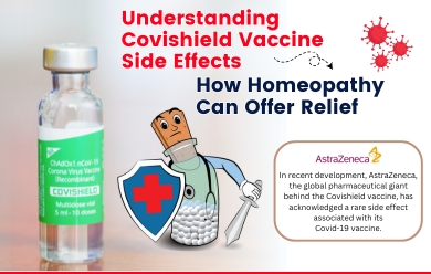AstraZeneca admits Covishield vaccine side effects. Find out how Homeopathy can help
