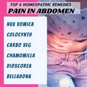 TOP6HOMEOPATHICREMEDIESFORPAININABDOMEN