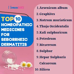 Top10homeopathicmedicinesforseborrheicdermatitis